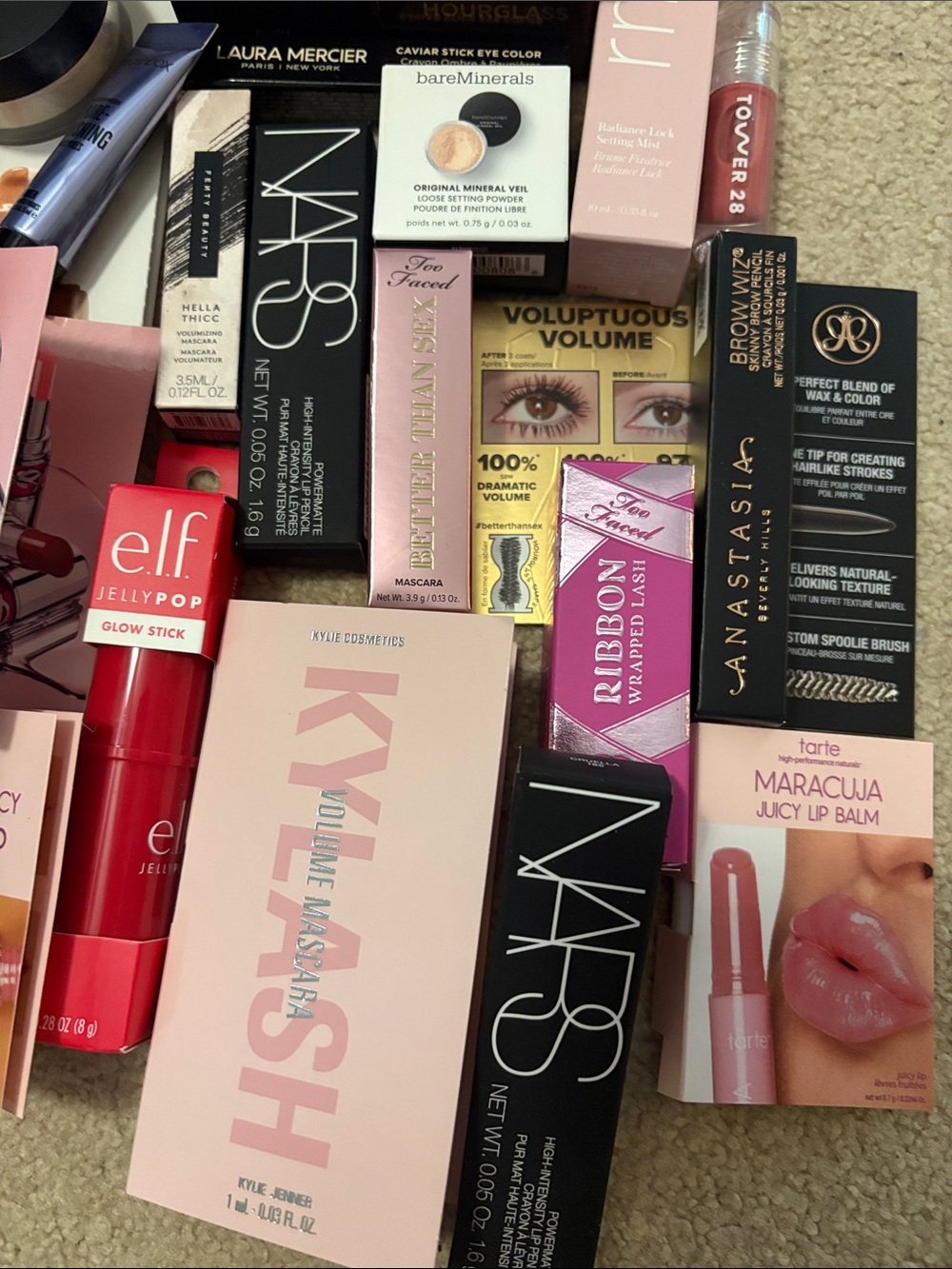 Makeup Bundle and Pink Cherry Cosmetic Case - Picture 4 of 6